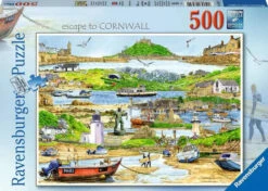 Escape To Cornwall Jigsaw Puzzle (500pc)(Escape To Cornwall Puzzle)