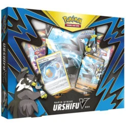 Pokémon TCG: Rapid Strike Urshifu V Box(Pokemon Tcg Rapid Strike Urshifu V Box)