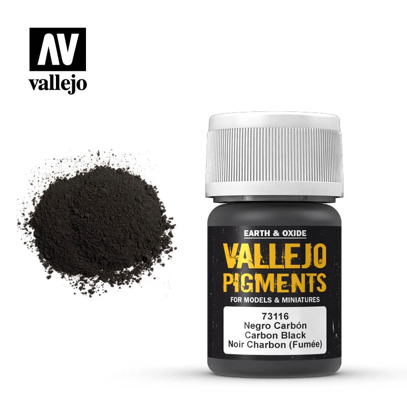 Vallejo Pigments: Carbon Black 73116(Vallejo Pigments Carbon Black 73116) 1 Vallejo Pigments: Carbon Black 73116(Vallejo Pigments Carbon Black 73116)