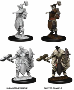 Dungeons & Dragons Nolzur's Marvelous Miniatures: Half-Orc Barbarian(D D Nolzurs Miniatures Half Orc Barbaria 1)