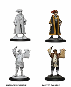 Pathfinder Battles Deep Cuts Miniatures: Mayor & Town Crier(Pathfinder Deep Cuts Mayor Town Crier)