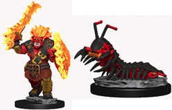 Wardlings Fire Orc & Fire Centipede(Wardlings Fire Orc Fire Centipede)