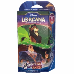 Disney Lorcana Trading Card Game: Shimmering Skies - Emerald & Steel Starter Deck(Disney Lorcana Trading Card Game Shimmering Skies Emerald Steel Starter Deck)