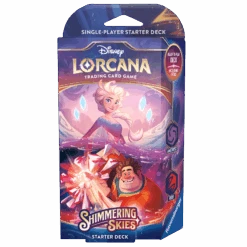 Disney Lorcana Trading Card Game: Shimmering Skies Starter Deck - Amethyst & Ruby(Disney Lorcana Trading Card Game Shimmering Skies Starter Deck Amethyst Ruby)