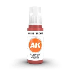 AK Interactive 3rd Generation: Brick Red (AK11093)(Ak Interactive 3rd Generation Brick Red Ak11093)