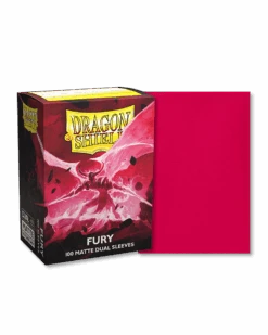 Dragon Shield Matte Dual Sleeves: Fury (100)(Dragon Shield Matte Dual Sleeves Fury 100)