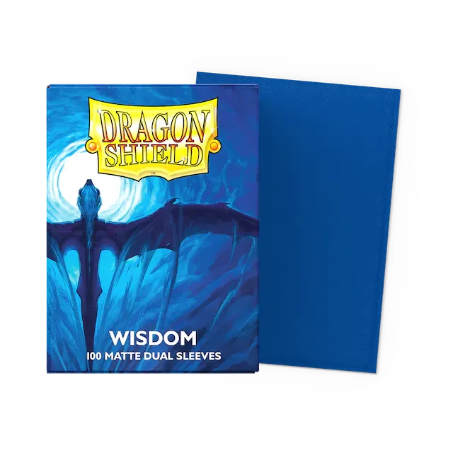 Dragon Shield Matte Dual Sleeves: Wisdom (100)(Dragon Shield Matte Dual Sleeves Wisdom 100) 1 Dragon Shield Matte Dual Sleeves: Wisdom (100)(Dragon Shield Matte Dual Sleeves Wisdom 100)