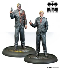 Batman Miniature Game: The White Knight & Two Face(Batman Miniature Game The White Knight Two Face)