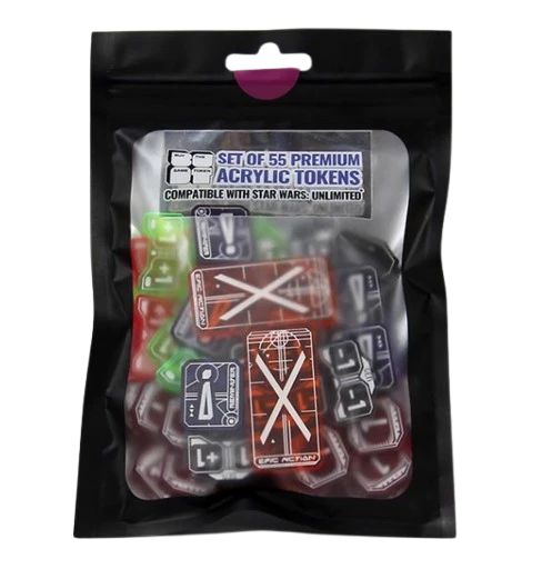 Premium Acrylic Tokens: Star Wars Unlimited Compatible Set Of 55(Premium Acrylic Tokens Star Wars Unlimited Compatible Set Of 55) 1 Premium Acrylic Tokens: Star Wars Unlimited Compatible Set Of 55(Premium Acrylic Tokens Star Wars Unlimited Compatible Set Of 55)