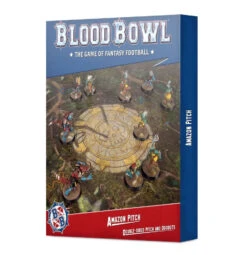 Blood Bowl: Amazon Double-Sided Pitch And Dugout(Blood Bowl Amazon Double Sided Pitch And Dugout)