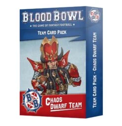 Blood Bowl: Chaos Dwarf Team Card Pack(Blood Bowl Chaos Dwarf Team Card Pack)