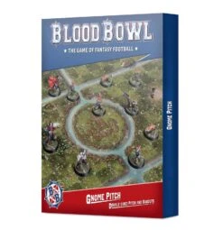 Blood Bowl: Gnome Double-sided Pitch And Dugout(Blood Bowl Gnome Double Sided Pitch And Dugout)