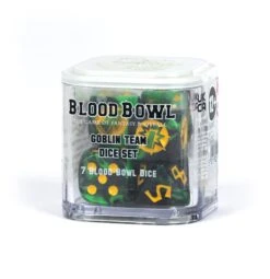 Blood Bowl: Goblin Team Dice Set(Blood Bowl Goblin Team Dice)