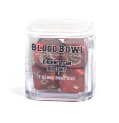 Blood Bowl: Khorne Team Dice Set(Blood Bowl Khorne Team Dice Set)