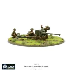 Bolt Action: British Army 6 Pounder ATG(Bolt Action British Army 6 Pounder Atg)