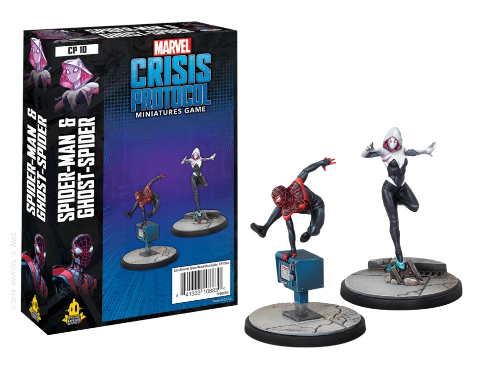 Marvel Crisis Protocol: Spider-Man & Ghost-Spider(Marvel Crisis Ghost Spider Spider Man)