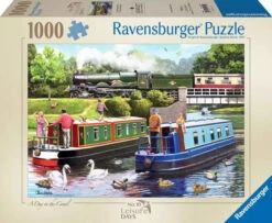 Leisure Days No. 10 - Canal Crossing Jigsaw Puzzle (1000pc)(Leisure Days No 10 Canal Crossing Puzzle)
