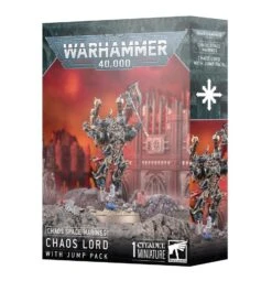 Warhammer 40000: Chaos Space Marines - Chaos Lord With Jump Pack(Warhammer 40000 Chaos Space Marines Chaos Lord With Jump Pack)