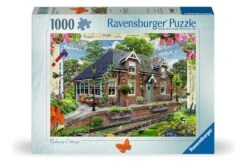 Country Cottage - Railway Cottage Jigsaw Puzzle (1000pc)(Country Cottage Railway Cottage Jigsaw Puzzle 1000pc)