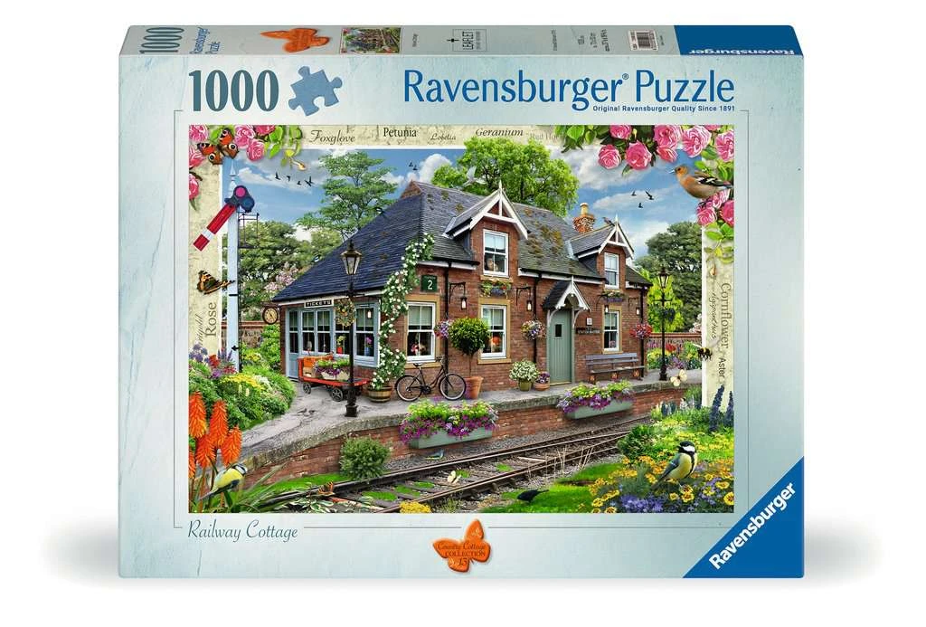Country Cottage - Railway Cottage Jigsaw Puzzle (1000pc)(Country Cottage Railway Cottage Jigsaw Puzzle 1000pc) 1 Country Cottage - Railway Cottage Jigsaw Puzzle (1000pc)(Country Cottage Railway Cottage Jigsaw Puzzle 1000pc)