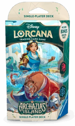 Disney Lorcana Trading Card Game: Archazia's Island Starter Deck -Belle And Beast(Lorcana Archazias Island Starter Deck Belle And Beast)