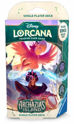 Disney Lorcana Trading Card Game: Archazia's Island Starter Deck - Jafar And Iago(Lorcana Archazias Island Starter Deck Jafar And Iago)