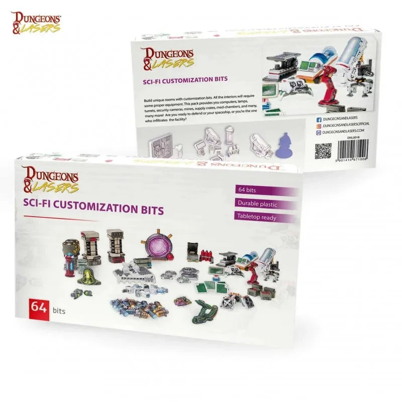 Dungeons & Lasers: Sci-Fi Customization Bits(Dungeons Lasers Sci Fi Customization Bits) 1 Dungeons & Lasers: Sci-Fi Customization Bits(Dungeons Lasers Sci Fi Customization Bits)