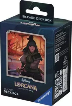 Disney Lorcana Trading Card Game: Deck Box - Mulan(Disney Lorcana Trading Card Game Deck Box Mulan)