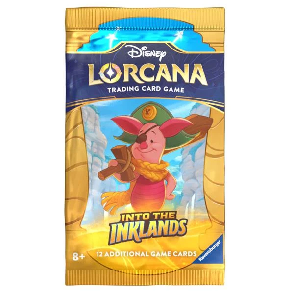 Disney Lorcana Trading Card Game: Into The Inklands Booster Pack(Disney Lorcana Trading Card Game Into The Inklands Booster Pack) 1 Disney Lorcana Trading Card Game: Into The Inklands Booster Pack(Disney Lorcana Trading Card Game Into The Inklands Booster Pack)
