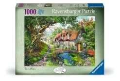 Down The Lane No.1 - Flower Hill Lane Jigsaw Puzzle (1000pc)(Down The Lane No 1 Flower Hill Lane Jigsaw Puzzle 1000pc)