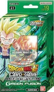 Dragon Ball Super Card Game: Green Fusion Starter Deck (SD19)(Dragon Ball Super Card Game Green Fusion Starter Deck Sd19)