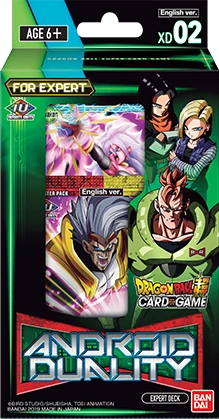 Dragon Ball Super Card Game: Android Duality Expert Deck XD02(Dragon Ball Scg Android Duality Expert D)