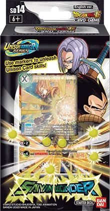 Dragon Ball Super Card Game Saiyan Wonder Starter Deck SD14(Dragon Ball Scg Saiyan Wonder Starter De)