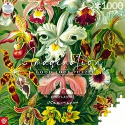 Ernst Haeckel: Orchid Jigsaw Puzzle(Ernst Haeckel Orchid Jigsaw Puzzle)