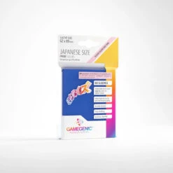 Gamegenic: Japanese Size Prime Sleeves - Blue(Gamegenic Japanese Size Prime Sleeves Blue)