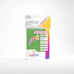 Gamegenic: Japanese Size Prime Sleeves - Green(Gamegenic Japanese Size Prime Sleeves Green)