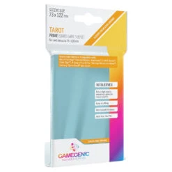 Gamegenic Prime: Tarot Card Sleeves 73mm X 122mm (50)(Gamegenic Prime Tarot Card Sleeves 73mm X 122mm 50)