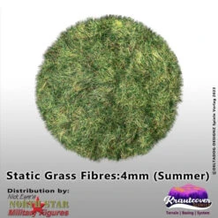 Krautcover Scenics: Static Grass Summer 4mm(Krautcover Scenics Static Grass Summer 4mm)