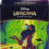 Disney Lorcana Trading Card Game: Azurite Sea - Scar Card Sleeves (65)(Disney Lorcana Trading Card Game Scar Card Sleeves 65)