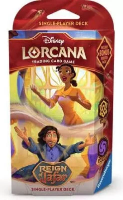 Disney Lorcana Trading Card Game: Reign Of Jafar - Starter Deck Amber & Amethyst(Disney Lorcana Trading Card Game Reign Of Jafar Starter Deck Amber Amethyst)
