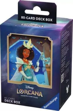 Disney Lorcana Trading Card Game: Shimmering Skies Deck Box - Tiana(Disney Lorcana Trading Card Game Shimmering Skies Deck Box Tiana)