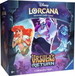 Disney Lorcana Trading Card Game: Ursula's Return - Illumineer's Trove(Disney Lorcana Trading Card Game Ursulas Return Illumineers Trove)