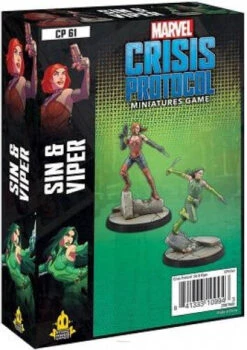 Marvel Crisis Protocol: Sin & Viper(Marvel Crisis Protocol Sin Viper)