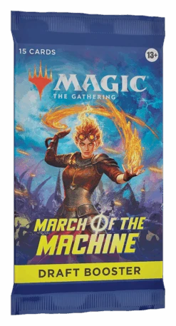 Magic The Gathering: March Of The Macine Draft Booster Pack(Magic The Gathering March Of The Macine Draft Booster Pack)