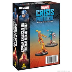 Marvel Crisis Protocol: Captain America & The Original Human Torch(Marvel Crisis Protocol Captain America The Original Human Torch)