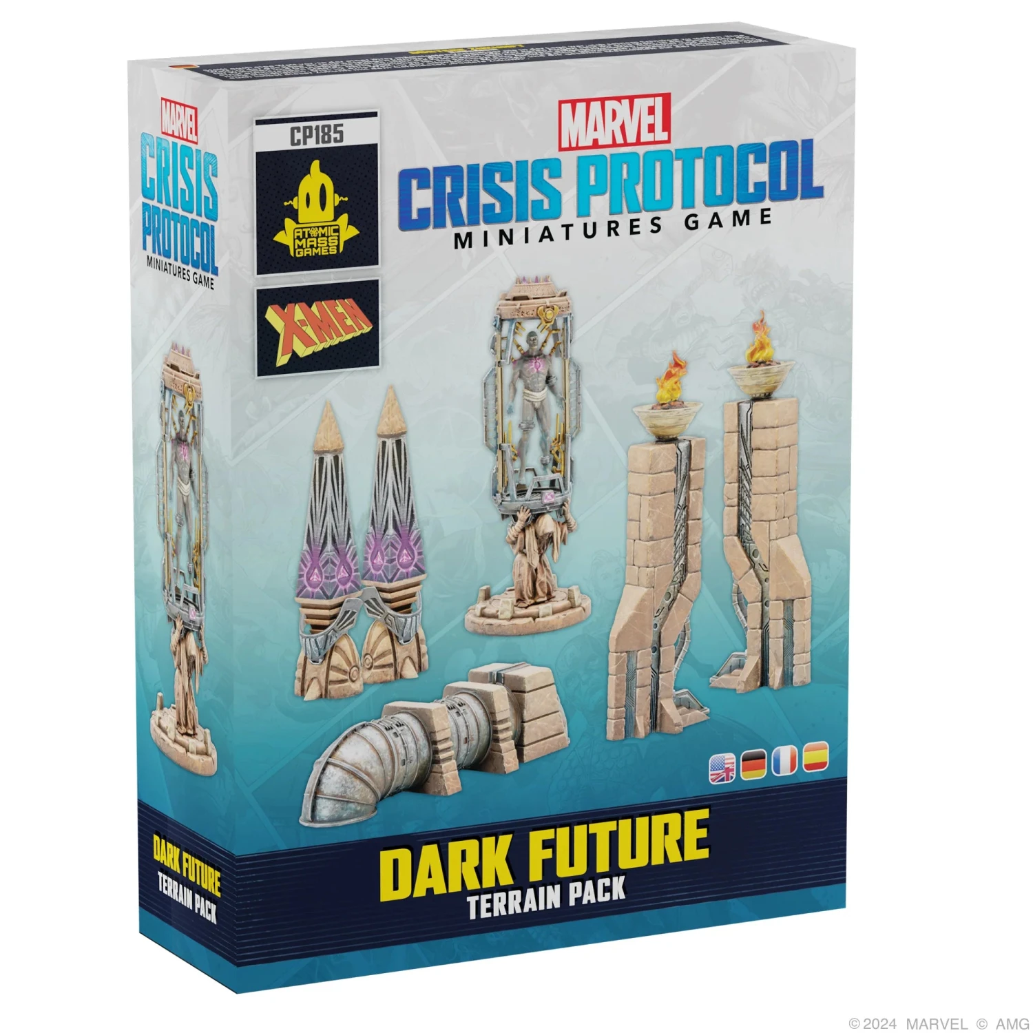 Marvel Crisis Protocol: Dark Future Terrain Pack(Marvel Crisis Protocol Dark Future Terrain Pack)