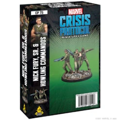 Marvel Crisis Protocol: Nick Fury, SR. & Howling Commandos(Marvel Crisis Protocol Nick Fury Sr Howling Commandos)