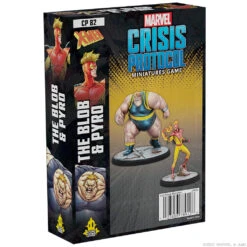 Marvel Crisis Protocol: The Blob & Pyro(Marvel Crisis Protocol The Blob Pyro)