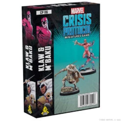 Marvel Crisis Protocol: Klaw And M'Baku(Marvel Crisis Protocol Klaw And Mbaku)