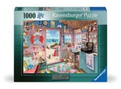 My Haven No.7 - The Beach Hut Jigsaw Puzzle (1000pc)(My Haven No 7 The Beach Hut Jigsaw Puzzle 1000pc)